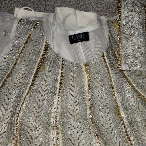 Bano Pakistani Designer Dress - Picture 9 of 12